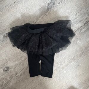 Baby gal black Tutu Pants